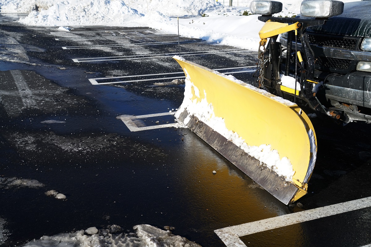 Snow Plowing Services by Tate's Property Care